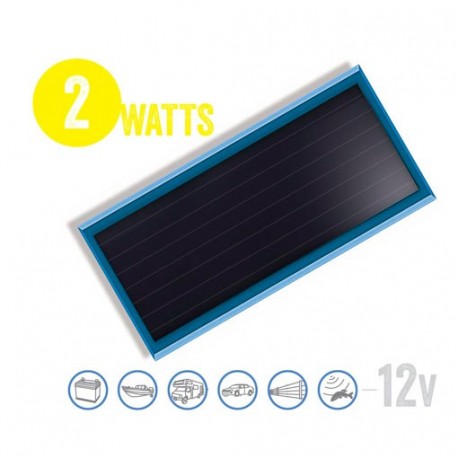 Panel Solar Plano Solarflat 2 Watt, 12V